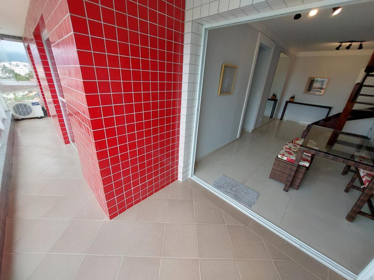 Apartamento A 50M Praia Maitinga, Wifi, Churrasqueira Na Varanda Bertioga Ngoại thất bức ảnh