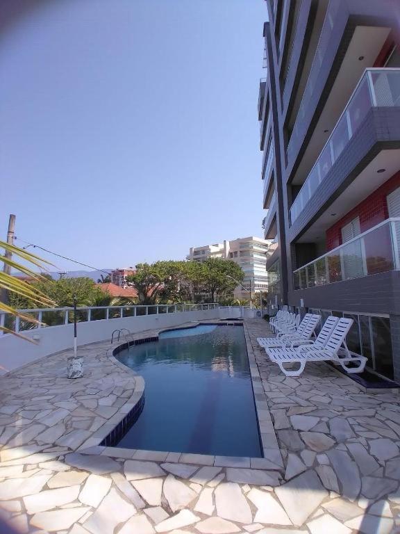 Apartamento A 50M Praia Maitinga, Wifi, Churrasqueira Na Varanda Bertioga Ngoại thất bức ảnh